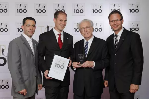 Bild: Lubberich Dental-Labor ausgezeichnet mit TOP 100 der Innovatoren des Mittelstandes