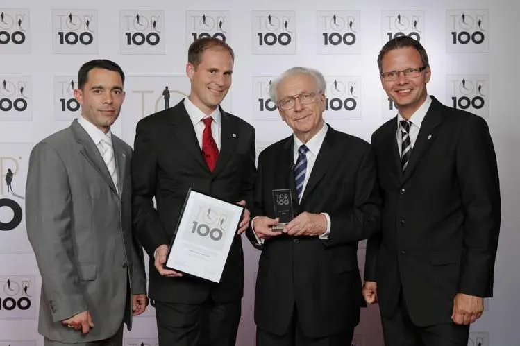 Bild: Lubberich Dental-Labor ausgezeichnet mit TOP 100 der Innovatoren des Mittelstandes