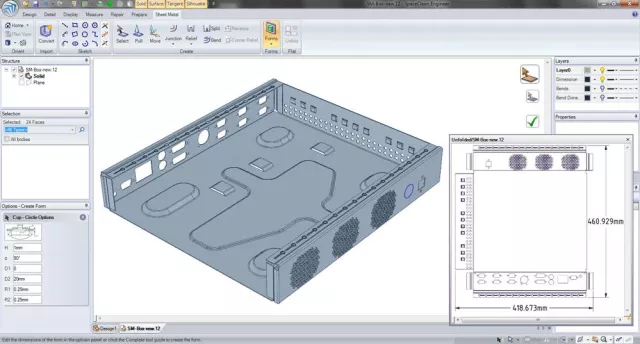 Bild: SpaceClaim 2010 verfügbar