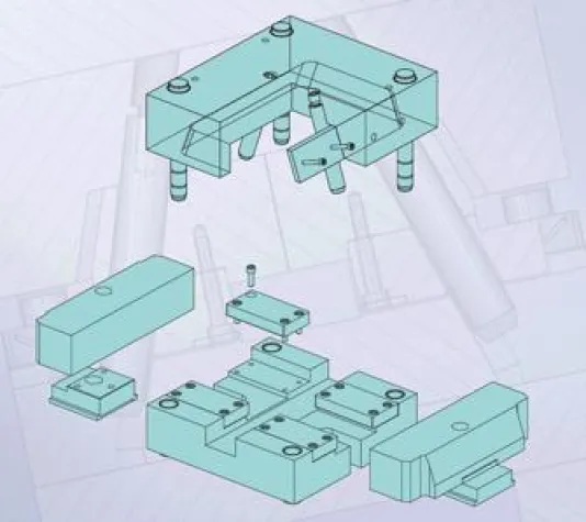 Bild: Backenformen aus dem Hause Meusburger - Funktionsfertiger Formaufbau mit präzisen Normteilen ab Lager