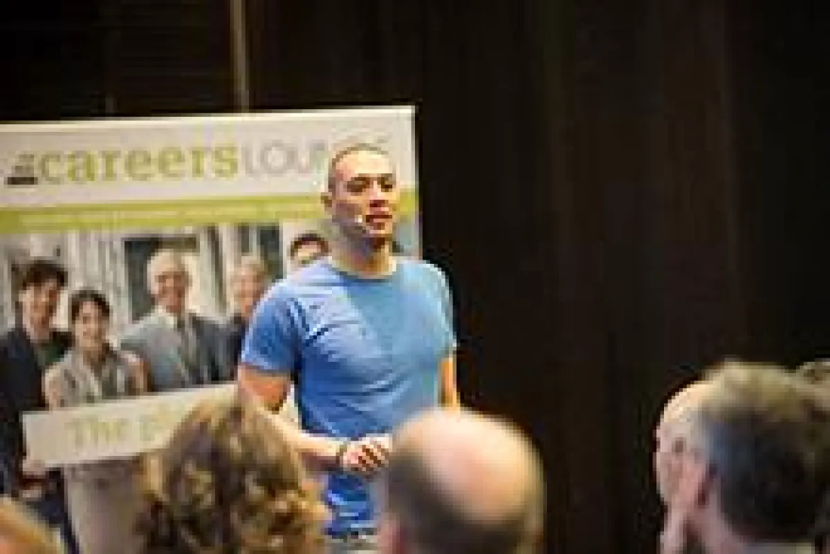 Steve Kroeger, Keynote Speaker beim Event der CAREERS LOUNGE in München