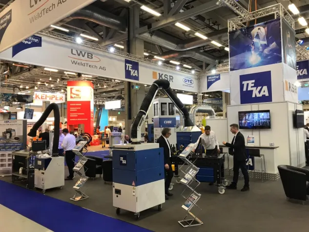 Bild: Allrounder in der Luftreinhaltung auf Schweizer Messeparkett  