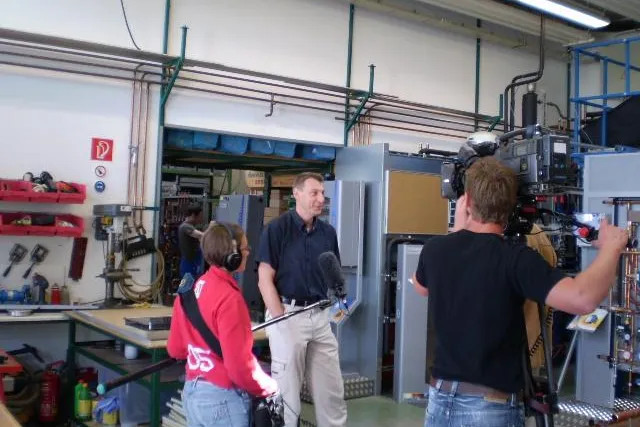 Eisenbeiß SOLAR AG in der Abendschau Bild: Eisenbeiß SOLAR AG in der Abendschau