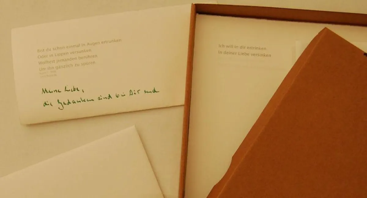 Schenken Sie einen schönen Gedanken mit der Lyrik-Box von Bejno