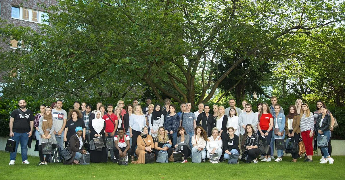 Azubi-Begrüßung 2019 bei PFLEGEN & WOHNEN HAMBURG.