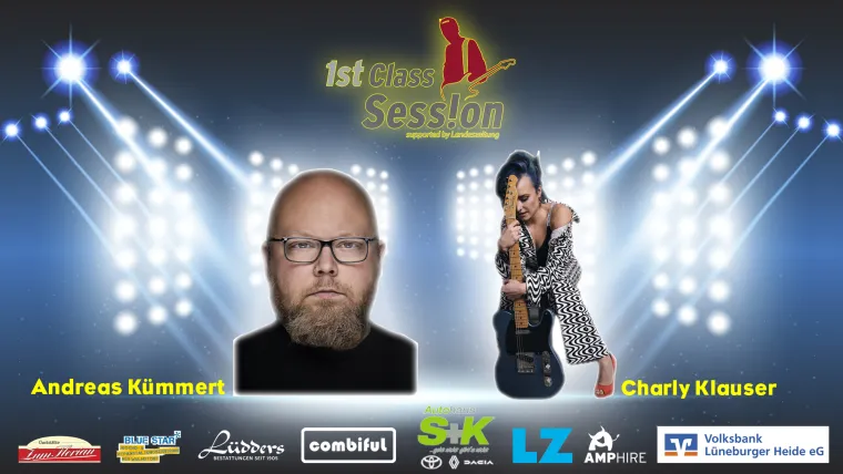 1st Class Session mit Andreas Kümmert & Charly Klauser Bild: 1st Class Session mit Andreas Kümmert & Charly Klauser
