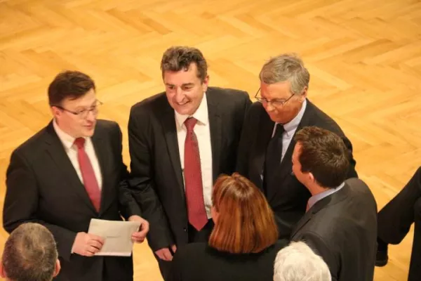 Bild: Neujahrsempfang der CDU Salzland mit Gast Wolfgang Bosbach