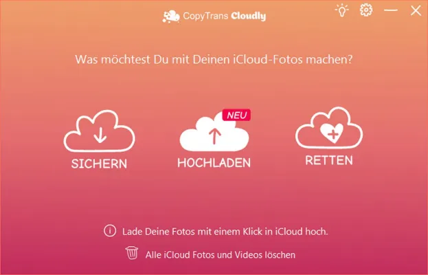 Bild: Die weltweit erste Alternative zu iCloud für Windows