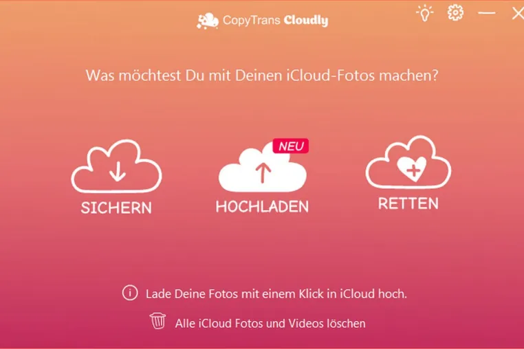 Bild: Die weltweit erste Alternative zu iCloud für Windows