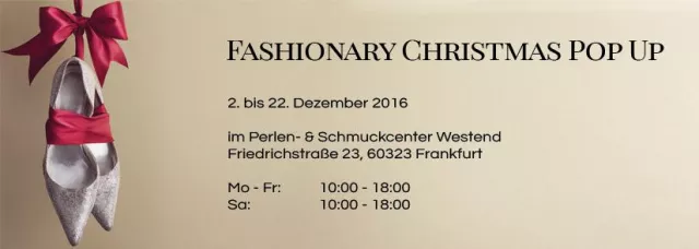 MY FASHIONARY CHRISTMAS POP-UP STORE IN FRANKFURT Bild: MY FASHIONARY CHRISTMAS POP-UP STORE IN FRANKFURT