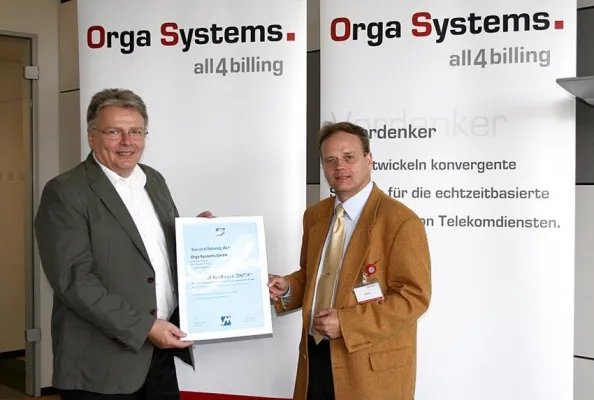 Bild: Orga Systems ist Überflieger 2007/2008