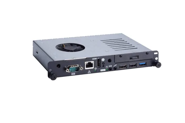 Bild: Axiomtek stellt neuen Digital Signage Player im Intel® OPS Standard vor – OPS883