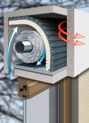Bild: Komfortabel durch den Winter: Rollladenkästen dämmen - Heizkosten sparen