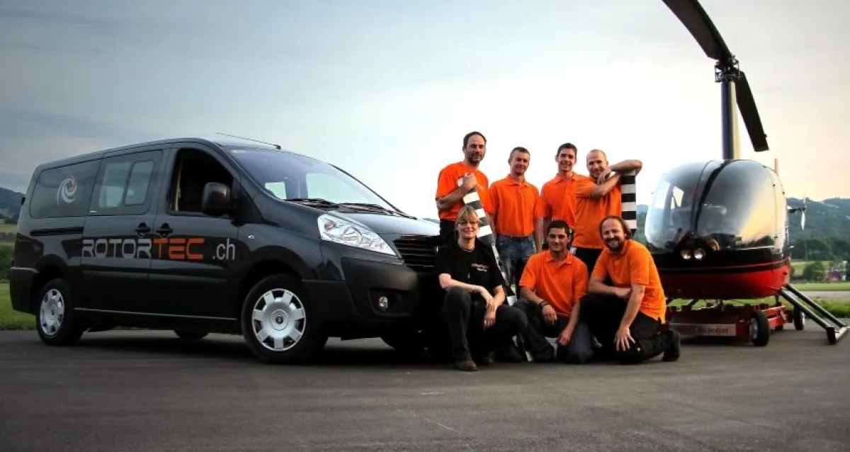 Das Team der ROTORTEC AG (Foto: Stefan della Torre)