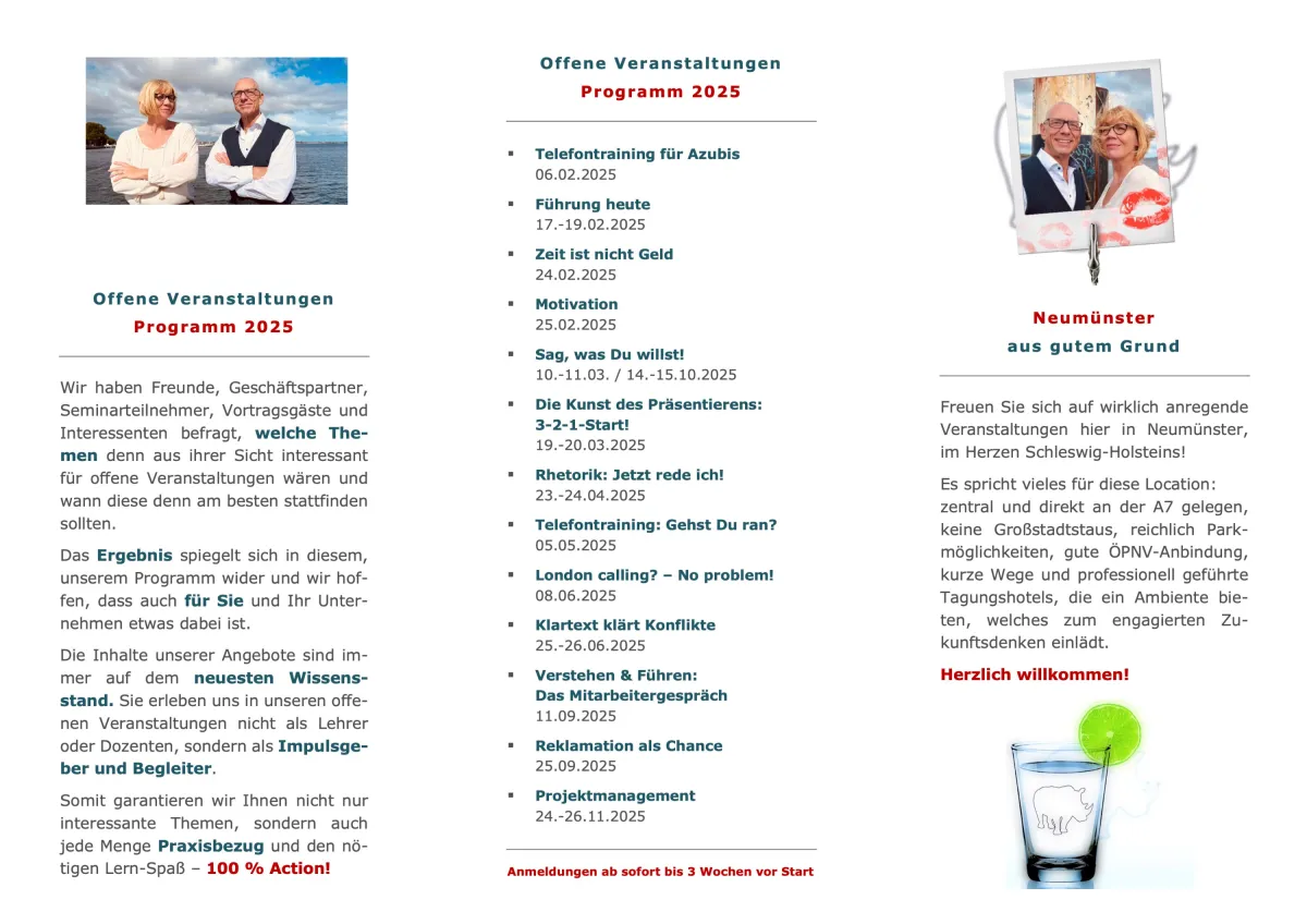 Programm 2025 (© keller ! consulting)