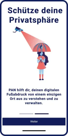 Bild: Lancierung der PAN Privacy App zum Schutz Ihrer Daten
