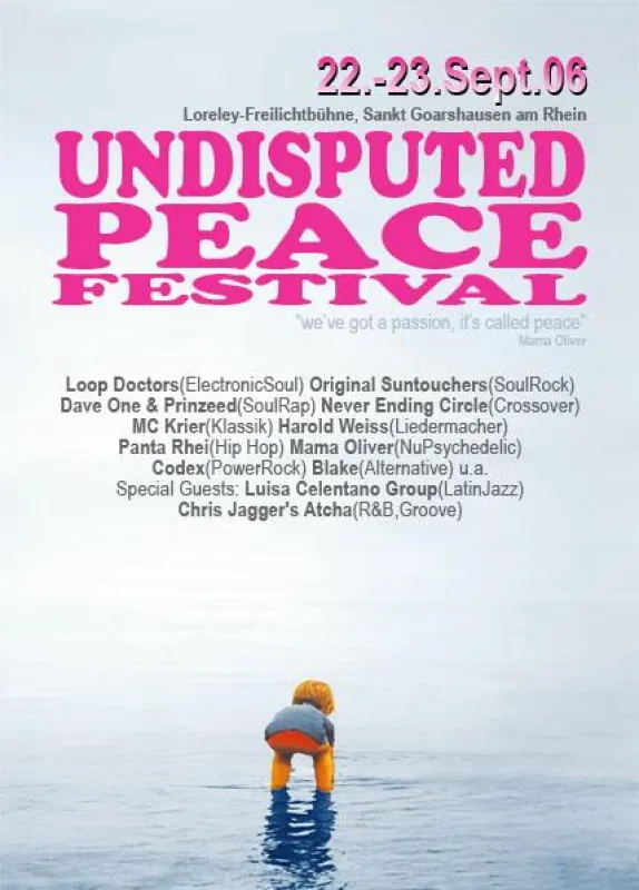 Undisputed Peace Festival Flyer