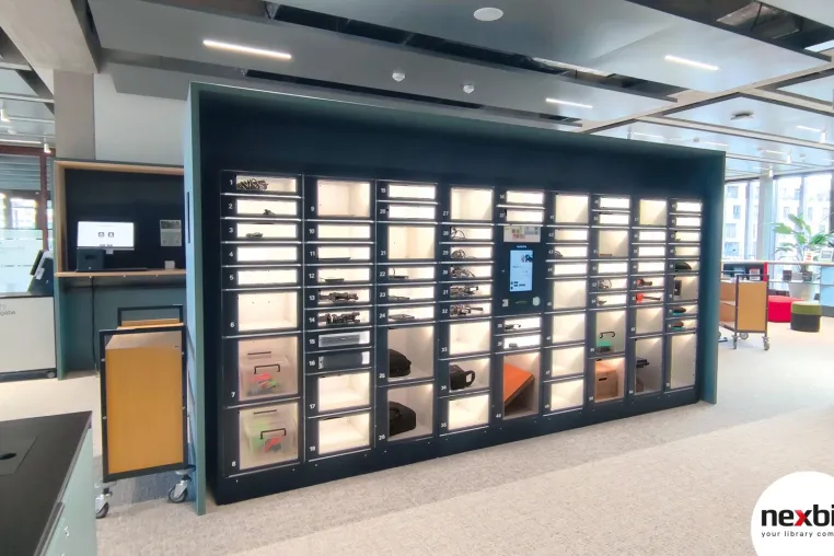 Hochschule Luzern optimiert Services mit "Bibliothek der Dinge"-Locker von Nexbib Bild: Hochschule Luzern optimiert Services mit "Bibliothek der Dinge"-Locker von Nexbib