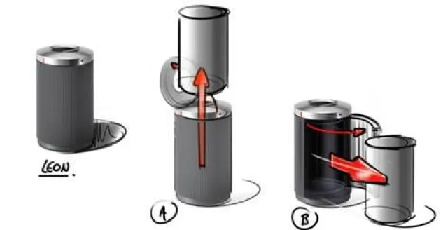 LUNE hat ergonomische Abfallbehälter entwickelt. Gesunder Rücken bei der Abfallentleerung spart hohe Kosten. Bild: LUNE hat ergonomische Abfallbehälter entwickelt. Gesunder Rücken bei der Abfallentleerung spart hohe Kosten.