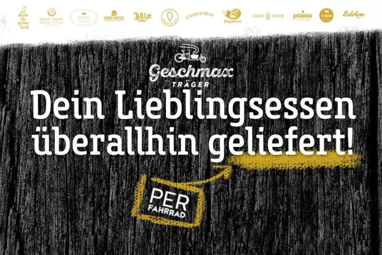 Bild: Geschmaxträger - Dein Lieblingsessen überallhin geliefert