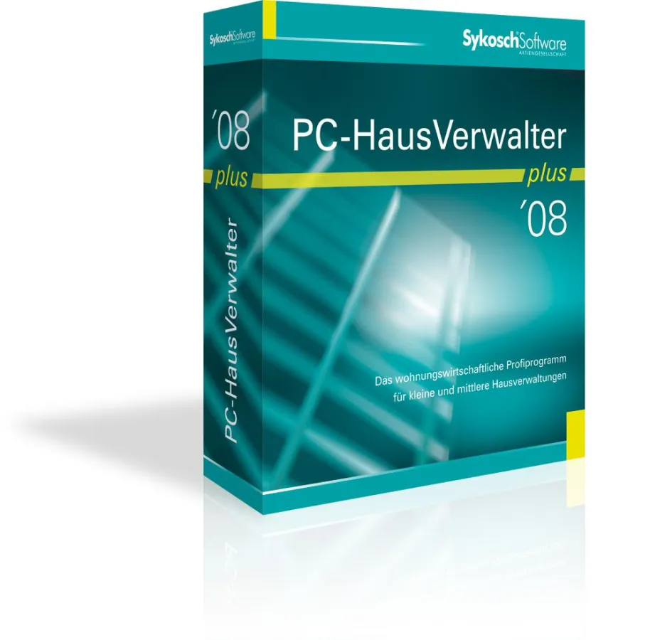 Produktverpackung Sykosch PC-HausVerwalter plus 2008