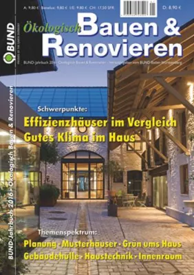 Bild: Ab sofort: BUND-Jahrbuch Ökologisch Bauen & Renovieren 2016