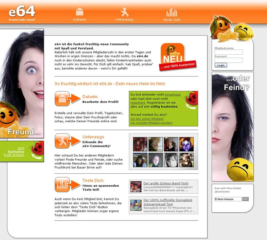 e64 Screenfoto