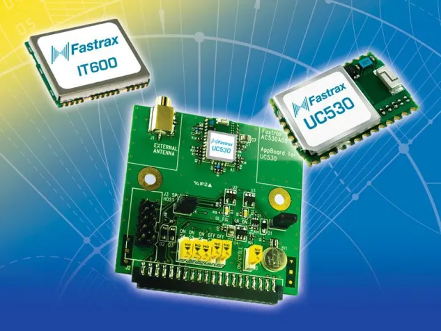 GPS / GNSS Module von Fastrax – NEU bei HY-LINE Bild: GPS / GNSS Module von Fastrax – NEU bei HY-LINE