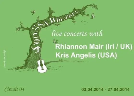 Bild: Folk-Pop Frauenpower aus England und den USA zu Gast beim "SONGS & WHISPERS" - CIRCUIT 04/2014