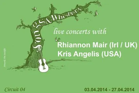Bild: Folk-Pop Frauenpower aus England und den USA zu Gast beim "SONGS & WHISPERS" - CIRCUIT 04/2014
