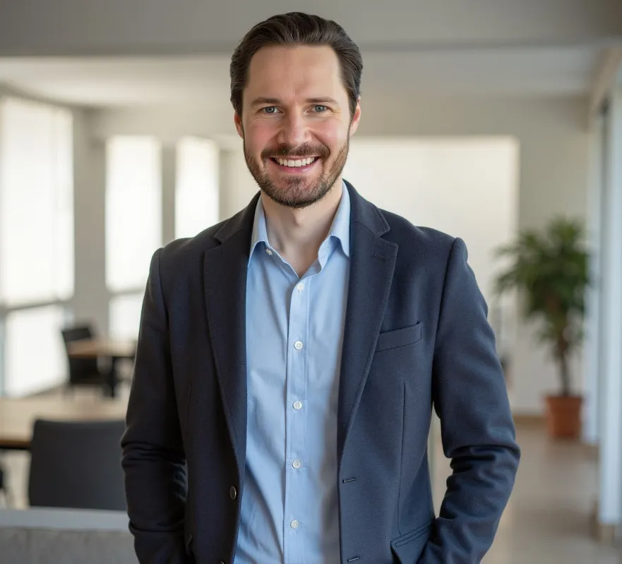 Marvin Burman: Die Idee zu Datenschutzengel entstand aus seinem Büroalltag (© Datenschutzengel)