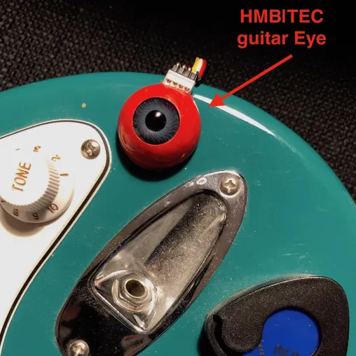 Frankfurt am Main, März 2019: „GUITAR EYE“ - oder wie verwandelt man eine Gitarre in ein Theremin? Bild: Frankfurt am Main, März 2019: „GUITAR EYE“ - oder wie verwandelt man eine Gitarre in ein Theremin?