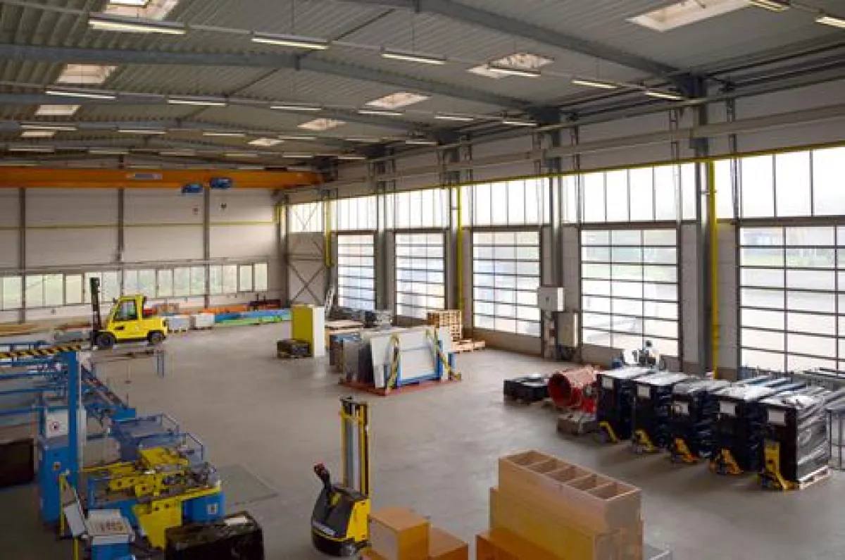 Der neue Standort von Caterpillar Solutio auf der Hessenstraße 57 in Krefeld