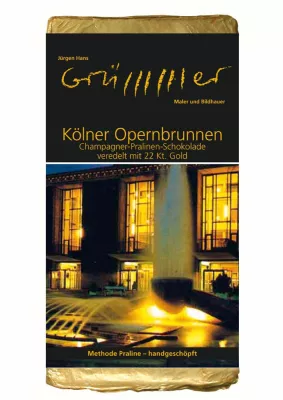 Bild: Schokogenuss für den den Denkmalschutz: Künstler-Tochter will Opernbrunnen retten