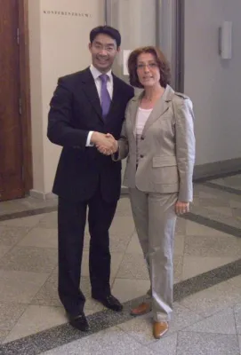 DELO-Geschäftsführerin Sabine Herold zu Gast im Bundesministerium Bild: DELO-Geschäftsführerin Sabine Herold zu Gast im Bundesministerium