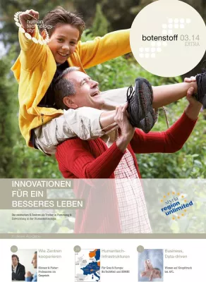 Dritter „botenstoff EXTRA“ – Thema: „Innovationen für ein besseres Leben“ Bild: Dritter „botenstoff EXTRA“ – Thema: „Innovationen für ein besseres Leben“