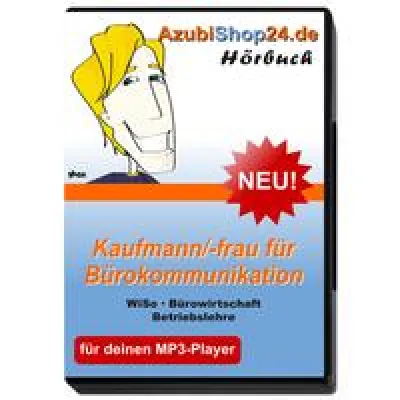 Bild: AzubiShop24.de veröffentlicht neues Hörbuch für Auszubildende Kaufmann/Kauffrau für Bürokommunikation