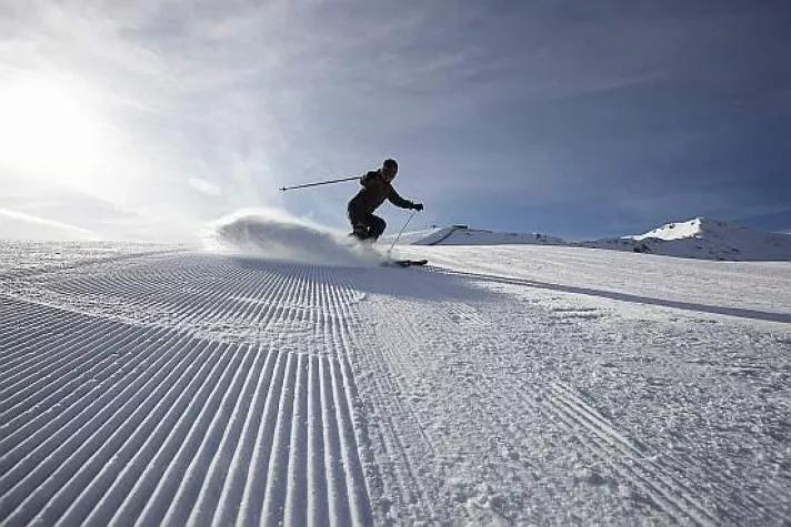 Bild: Komfortabel auf die Piste