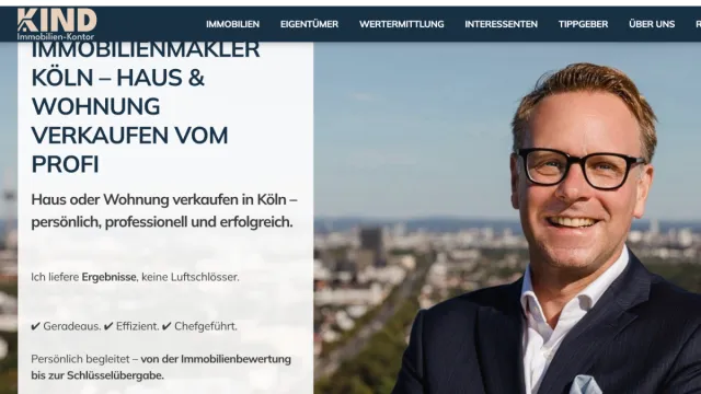 Ihr Immobilienmakler in Junkersdorf - Kind Immobilien-Kontor Bild: Ihr Immobilienmakler in Junkersdorf - Kind Immobilien-Kontor