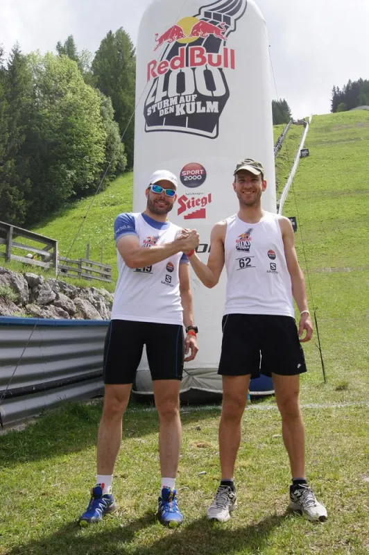 Rauf auf die Schanze statt runter: Leidenschaft für den Sport von SPORT 2000 beim Kulmlauf