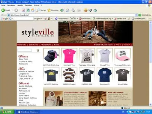 Bild: Streetwear Shop chrisandalex.de heisst jetzt styleville