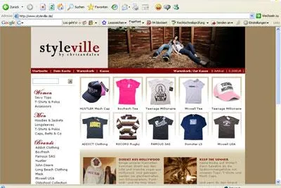 Bild: Streetwear Shop chrisandalex.de heisst jetzt styleville