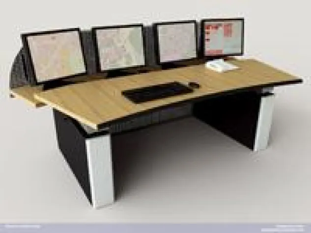 Bild: intersec 2010: Knürr Technical Furniture präsentiert ergonomische Kontrollraumkonsole in Dubai