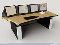 Bild: intersec 2010: Knürr Technical Furniture präsentiert ergonomische Kontrollraumkonsole in Dubai