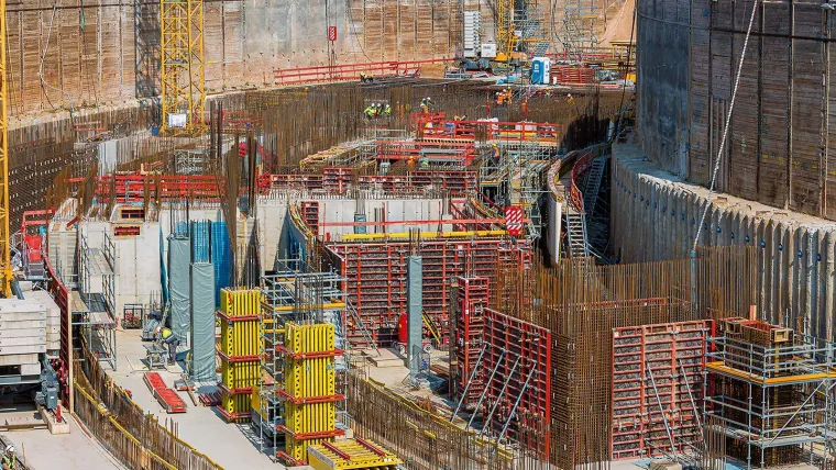 Bild: Komplexer Ringtunnel für High-Tech-Forschung