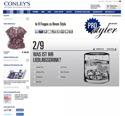 Bild: Conley's - conleys.de - startet mit innovativem Fashion-Tool "PROstyler"