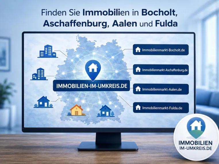 Bild: Bocholt zeigt wie regionale Immobilienangebote Stadt Umland Wechsel besser abbilden