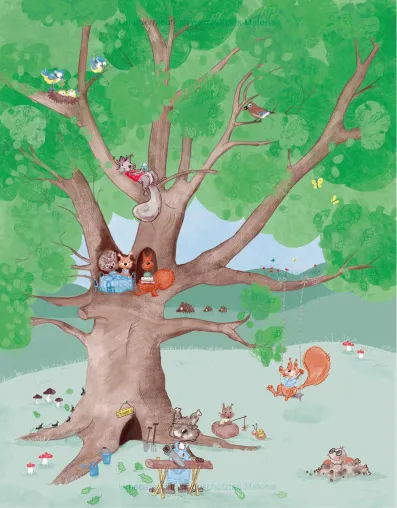 Der Frühling kommt: Kinderbuch über Biene & Co mit Tipps für einen naturnahen Garten. Bild: Der Frühling kommt: Kinderbuch über Biene & Co mit Tipps für einen naturnahen Garten.