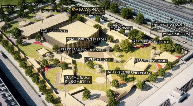 Bild: ADUNIC baut APASSIONATA Park in München