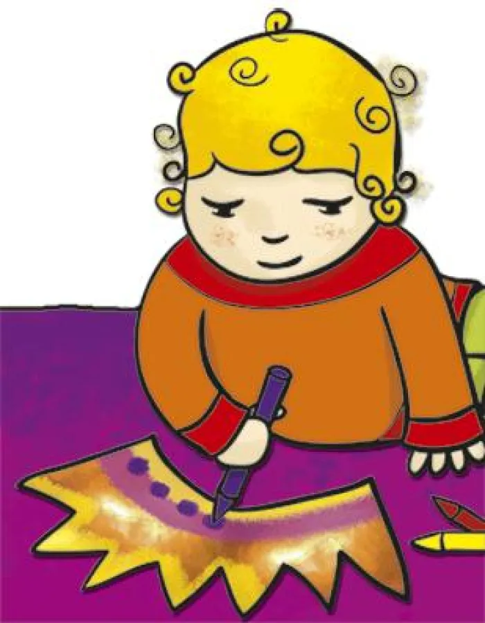 Der kleine Pet malt - illustriert von Karoline Leopold